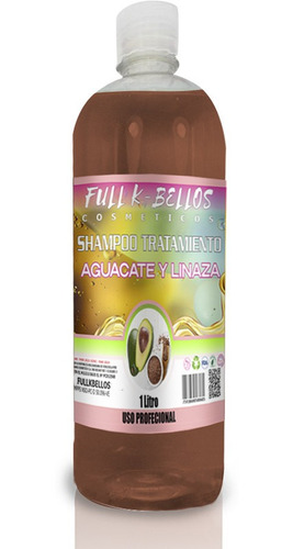 Shampoo Aguacate Y Linaza Full-kbellos - L a $38400