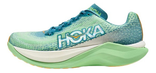 Hoka One One Mach X Verde Azul Leia A Descrição