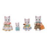 Calico Critters Gatos Latte Cat Café Sylvanian Ternurines204