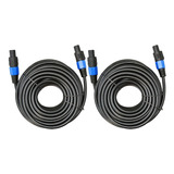 2 Cables De Audio Speakon A Speakon | 15,2m | Ignite Pro