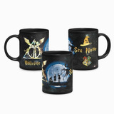 Caneca Harry Potter Obliviate Reliquias Da Morte Com Nome