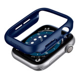 Case Spigen Thin Fit Para Apple Watch 44mm Series 4/5/6 Blue