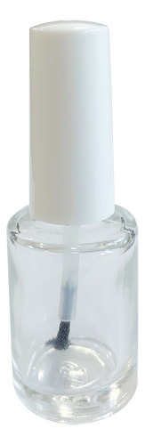 Frasco De Esmalte Vazio Cilíndrico 10ml Incolor (50 Unid.) Cor Pérola