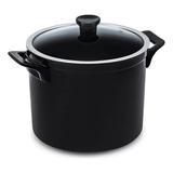 Panela Caçarola Caldeirão Cerâmica 24cm 7,5l Preto Ceraflame