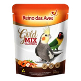 Ração Para  Calopsita Gold Mix - 500g Reino Das Aves