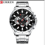 Reloj De Hombre Esfera Grande Curren 8363-sbe