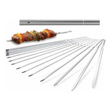 Pinchos Brochette Acero Inoxidable 40cm X 12 Pettish Online