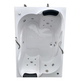 Banheira Hidro Dupla Invertida Com Acionador Jacuzzi 180x120