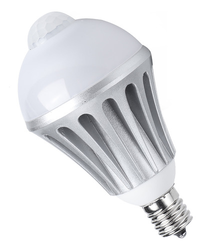 Bombilla Led E17 Ac85265v 9w Con Sensor De Movimiento Humano