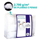 Pillow Top Daune Penas E Plumas De Ganso Queen 160x200x6cm