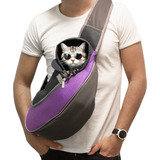 Mochila Bandolera Transportadora Mascotas Premium