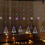 Guirnalda Luces Navidad Led 3 Mts Arbol Estrella Multicolor