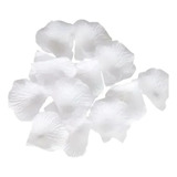 Pétalos De Rosa Artificial Blancos Decoración 100pcs