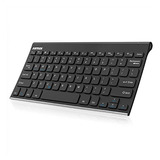 Teclado Bluetooth Arteck De Acero Inoxidable Universal Porta