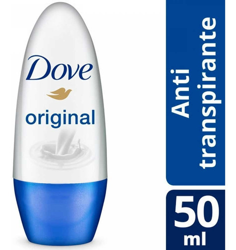 Desodorante Antitranspirante Dove Original Bolilla 50ml 12u
