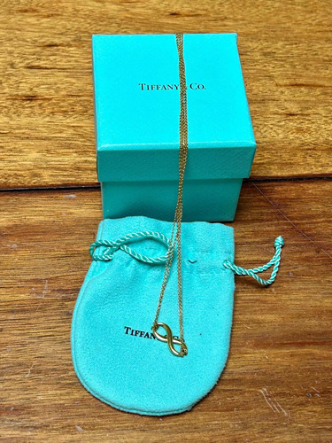 Collar Tiffany & Co Original Infinito Oro No Tane