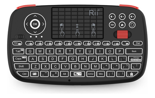 Mini Teclado Inalámbrico Bluetooth Para Rii Touch Panel I4