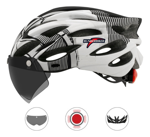 Casco Para Bicicleta Ultraliviano De Seguridad Soldier