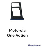 Bandeja Charola Porta Sim - Motorola One Action
