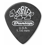 Dunlop 482p1.14 Tortex Pitch Black Jazz Iii 0.045 in Paqu