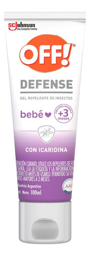 Off! Defense Bebé Gel X4