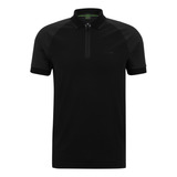 Polo Para Hombre Boss Corte Slim Fit Con Cremallera