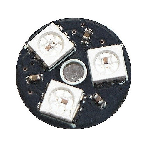 Anillo 3 Leds Rgb 5050 Ws2812 Neopixel Cjmcu Arduino