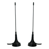 Pack X 2 Antena Hd Tv Digital Tvd Coaxial Delgada