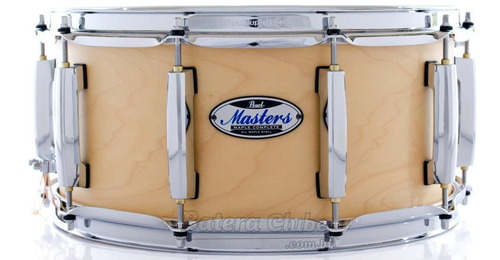 Caixa Pearl Masters Maple Complete Matte Natural 14x6,5¨ Th