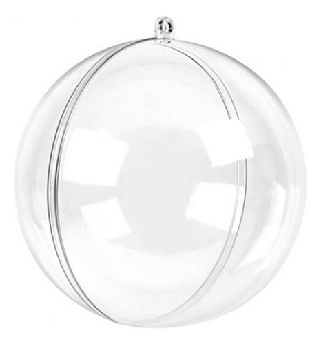 30 - Bola Acrílica - Esfera - Enfeite 6,5cm - Natal - Luxo