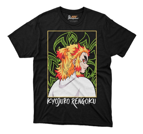 Playera Demon Slayer Rengoku Kyojuro Pilar De La Llama Anime