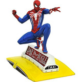 Juguetes Diamond Select Marvel Gallery: Spider-man En Taxi (