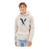 Sudadera American Eagle Super Soft Graphic Nw