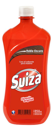 Suiza Cera Liq X850 R Oscuro  