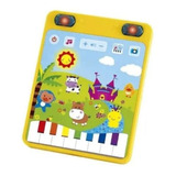 Tablet Didáctica Infantil Con Actividades Luz Y Sonido Okbb 