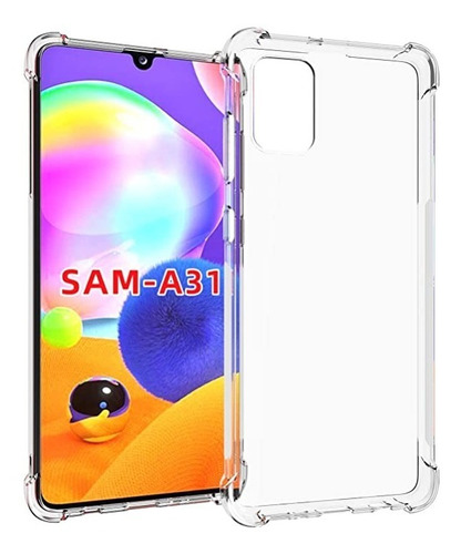 Funda Antigolpe Transparente Reforzada Para Samsung Pack X2