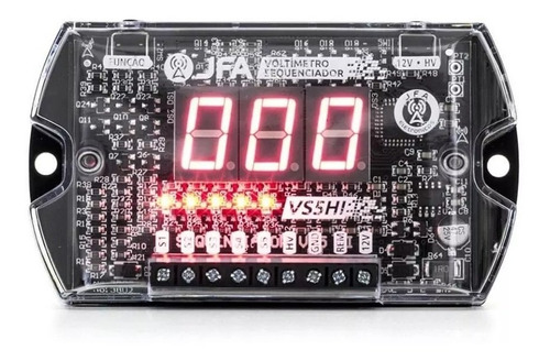 Jfa Vs5hi - Sequenciador Voltímetro Medidor Bateria Digital