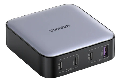 Carregador Ugreen Nexode 100w 3 Usb C Pd Para 1 Usb A Cinza