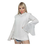 Tricô Maxxi Colete Blusa Feminina Outono/inverno Linda