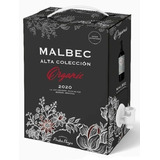 Vino Piedra Negra Malbec Bag In Box Organico 3lts