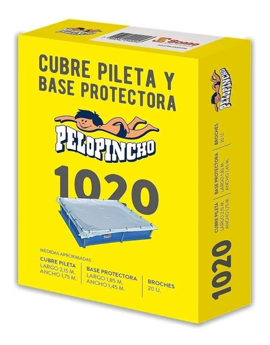 Cubre Pileta +base Original Pelopincho 1020-envio-ikasahogar
