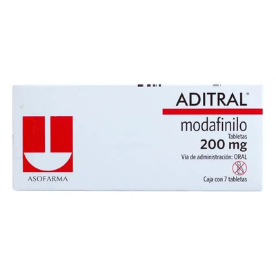 Aditral Tabletas 200 Mg, 7 Tabletas | Meses sin interés