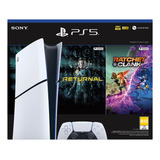 Bundle Playstation 5 Digital Slim + 2 Juegos