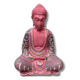 Estatua Buda Resina Artesanato Busto Hindu Oriental Decor