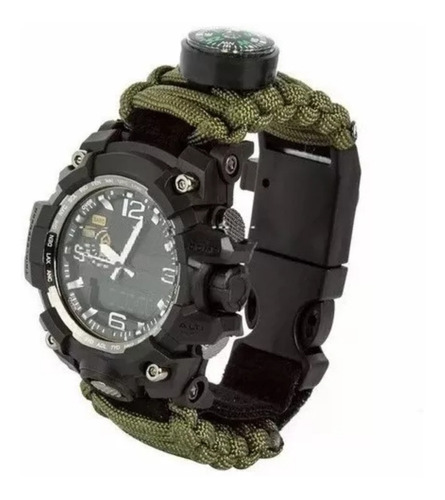 Reloj De Supervivencia 6 En 1 Táctico Militar Multiproposito