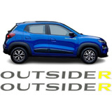 Sticker Calcomania Renault Kwid Outsider