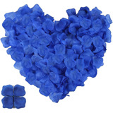 Xmasoldecor 1000 Pétalos De Rosa Azul Real, Flores Artificia