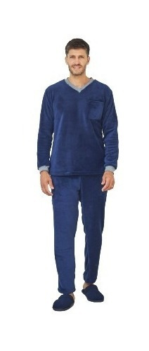 Pijama Hombre Invierno Polar Soft Barbizon By Kpk 