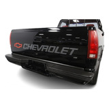 Sticker Chevrolet Con Logo Tapa Batea 3 Pick Up Envio Gratis