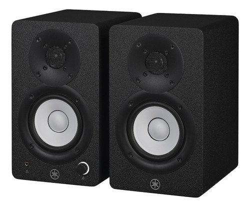 Monitores De Estúdio Ativos Yamaha Hs3 Par Black